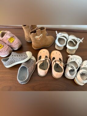 Baby Girl Size 5 Shoe Bundle